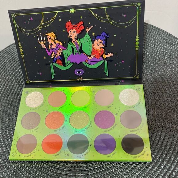ColourPop Hocus Pocus 2 All Hallows Eve Pressed Powder Palette NWT - Picture 12 of 13